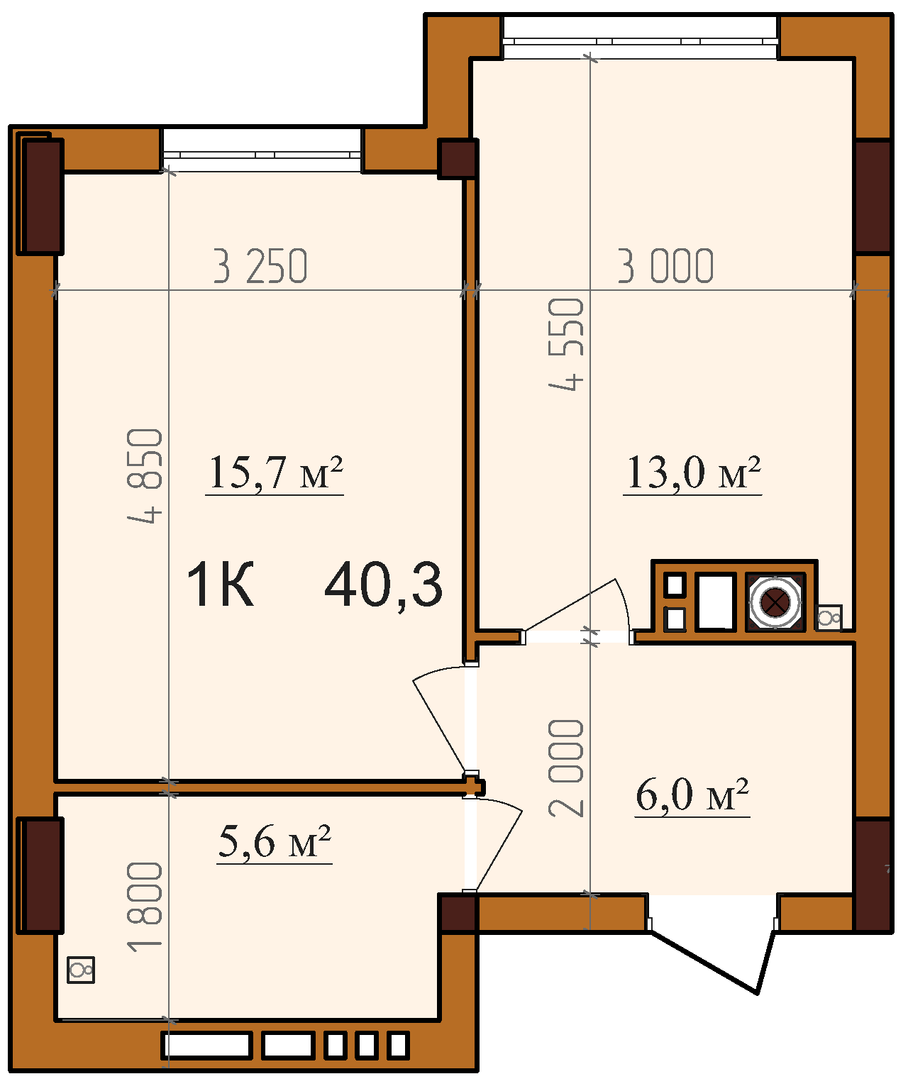 План квартири