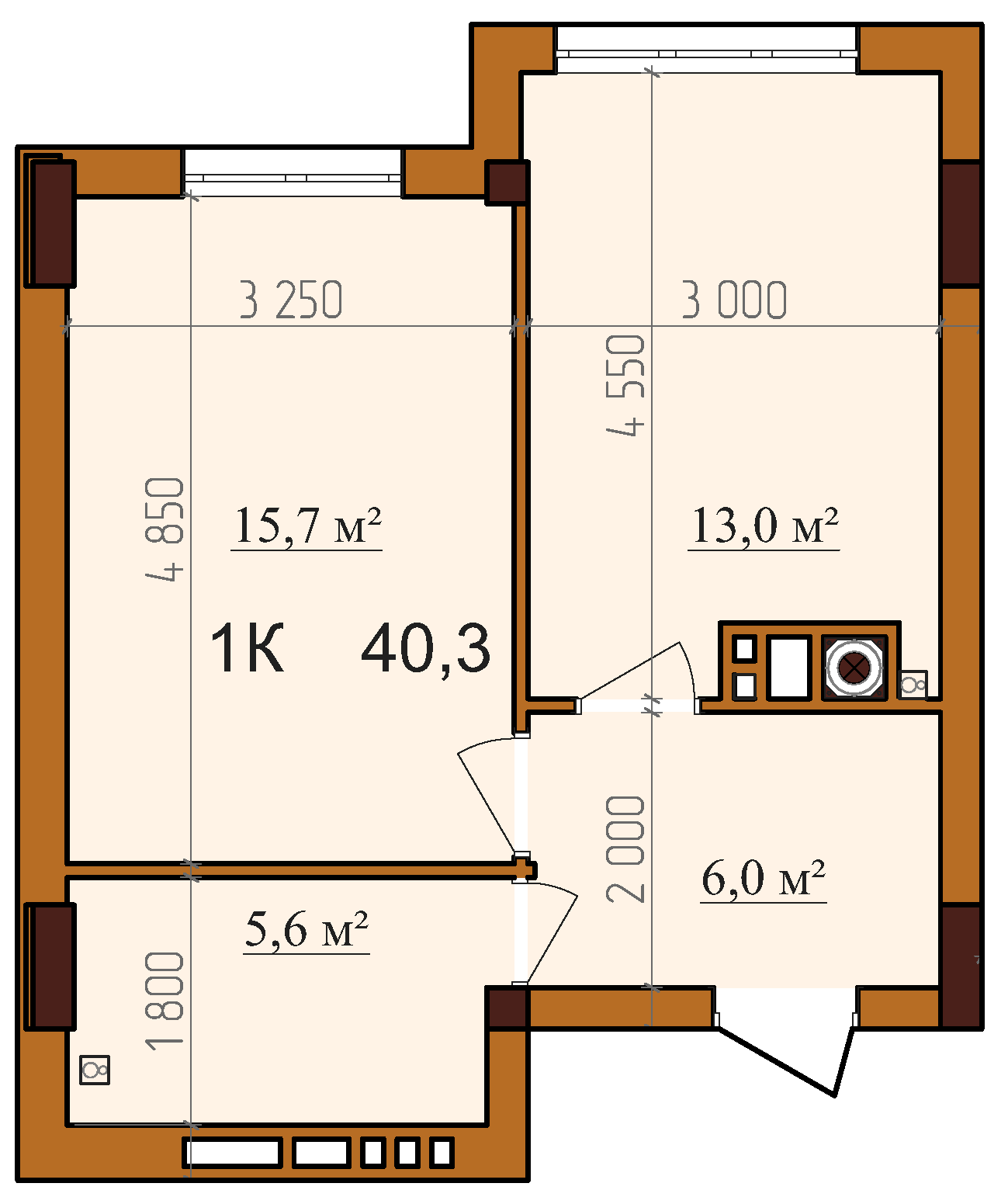 План квартири